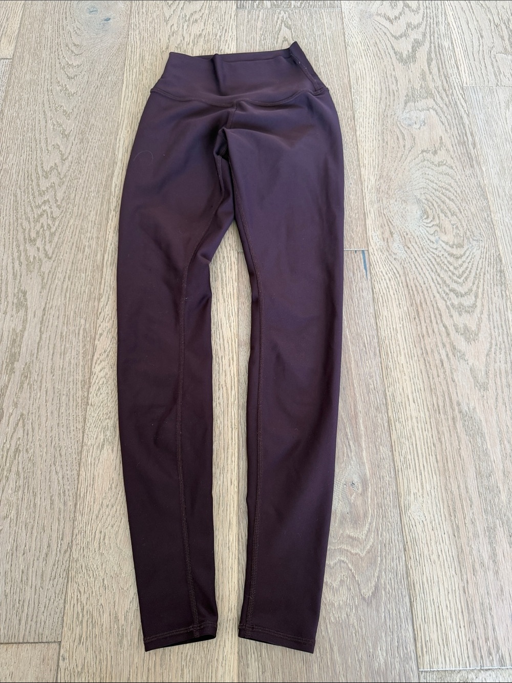 ALO Yoga Kids Deep Plum Leggings
